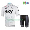 Cykeltøj + Cykelshorts Børn 2017 Team Sky N003